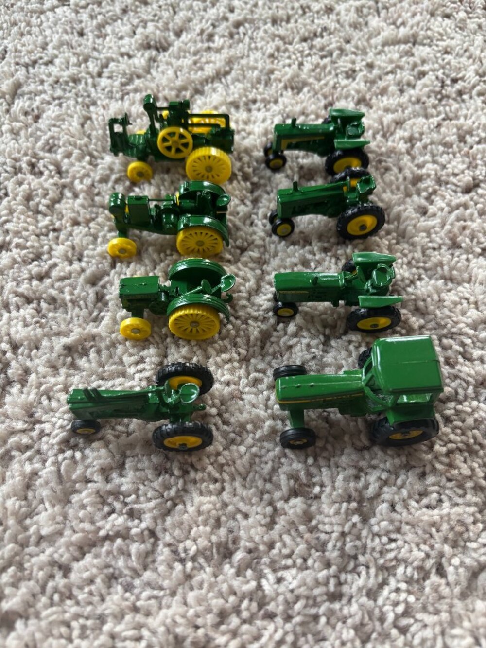 Vintage ERTL 1/64 scale John Deere Tractors